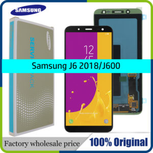 100 Original 5 6 Super AMOLED LCD For Samsung Galaxy J6 2018 J600F J600 Display With 1 Innrech Market.com