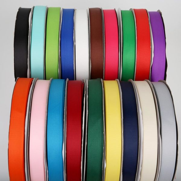 5Yards Roll Grosgrain Satin Ribbons for Wedding Christmas Party Decorations DIY Bow Craft Ribbons Card Gifts 2 5Yards/Roll Grosgrain Satin Ribbons for Wedding Christmas Party Decorations DIY Bow Craft Ribbons Card Gifts Wrapping Supplies
