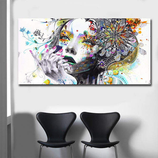 Beautiful Flower Girl Painting Canvas Wall Art Posters Print Pictures For Bedroom Home Decoration No Frame 2 Beautiful Flower Girl Painting Canvas Wall Art Posters Print Pictures For Bedroom Home Decoration No Frame Discount Dropshiping