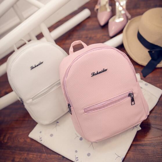 Free shipping Sweet College Wind Mini Shoulder Bag High quality PU leather Fashion girl candy color Free shipping Sweet College Wind Mini Shoulder Bag High quality PU leather Fashion girl candy color small backpack female bag