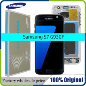 High quality ORIGINAL 5 1 LCD Replacement for SAMSUNG Galaxy S7 Display G930 G930F Touch Screen Innrech Market.com