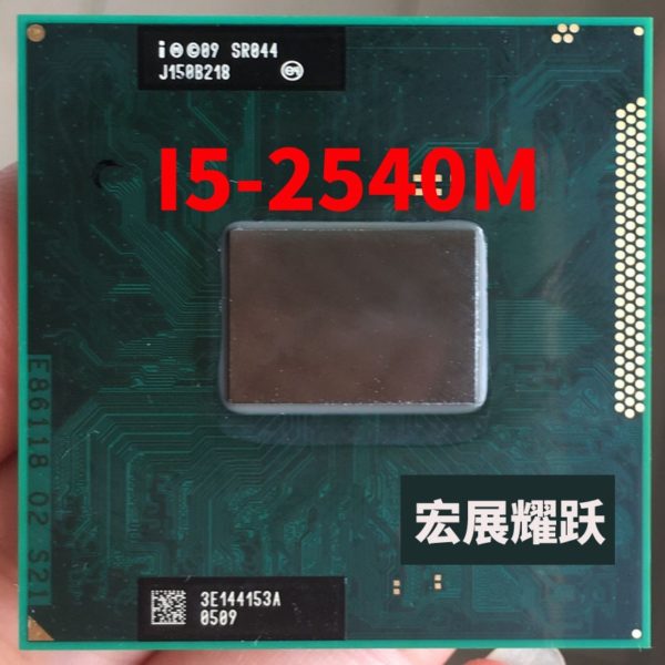Intel Core i5 2540M Processor i5 2540M notebook Laptop CPU Socket G2 rPGA988B SR044 Intel Core i5-2540M Processor i5 2540M notebook Laptop CPU Socket G2 (rPGA988B) SR044