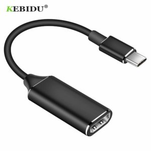 KEBIDU USB Type C to HDMI Adapter USB 3 1 USB C to HDMI Adapter Male Innrech Market.com
