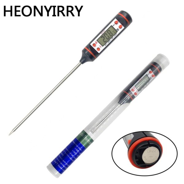 Kitchen Digital Food Thermometer Meat Cake Candy Fry Food BBQ Dinning Temperature Household Cooking Thermometer Kitchen Digital Food Thermometer Meat Cake Candy Fry Food BBQ Dinning Temperature Household Cooking Thermometer