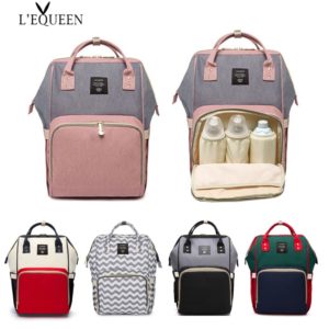 Large Capacity Baby Bag Mummy Travel Backpack Fashion Brand Designer Nursing Bag for Baby Mom Backpack Innrech Market.com