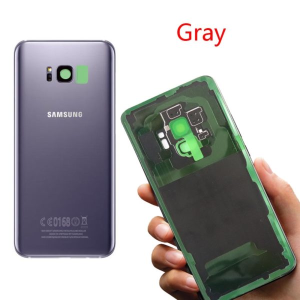 ORIGINAL Back Glass for SAMSUNG Galaxy S8 G950 G950F Display S8 Plus G955 G955F Battery Cover 4 ORIGINAL Back Glass for SAMSUNG Galaxy S8 G950 G950F Display S8 Plus G955 G955F Battery Cover Rear Door Housing with Camera Lens