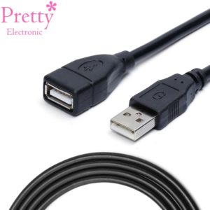 USB 2 0 Male to Female USB Cable 1 5m 3m 5m Extender Cord Wire Super Innrech Market.com