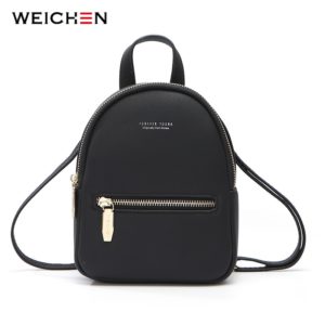 WEICHEN New Designer Fashion Women Backpack Mini Soft Touch Multi Function Small Backpack Female Ladies Shoulder Innrech Market.com