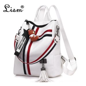 bags for women 2019 new retro fashion zipper ladies backpack PU Leather high quality school bag Innrech Market.com