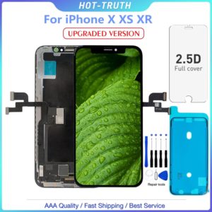 1PC Upgraded Version New OLED Quality LCD Screen for iPhone X XS XR 10 5 8 Innrech Market.com