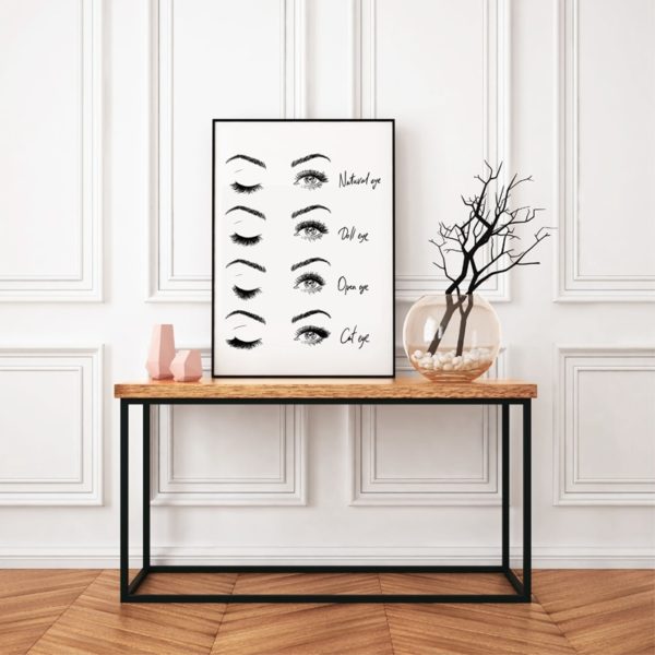 Modern Fashion Eyelash Extensions Prints Makeup Wall Art Canvas Painting Picture Nordic Poster Beauty Salon Decor 1 Modern Fashion Eyelash Extensions Prints Makeup Wall Art Canvas Painting Picture Nordic Poster Beauty Salon Decor Girls Gift