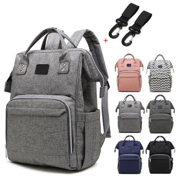 Nappy Backpack Bag Mummy Large Capacity Bag Mom Baby Multi function Waterproof Outdoor Travel Diaper Bags Nappy Backpack Bag Mummy Large Capacity Bag Mom Baby Multi-function Waterproof Outdoor Travel Diaper Bags For Baby Care