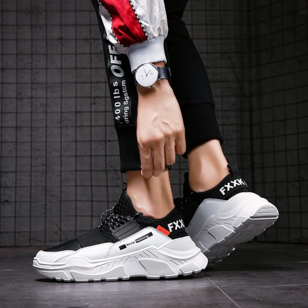 2019 Male Lace up Men Sneakers High Quality Man Non Slip Comfortable Casual Shoes Mesh Sneakers 4 2019 Male Lace-up Men Sneakers High Quality Man Non Slip Comfortable Casual Shoes Mesh Sneakers Breathable Outdoor Walking Shoes