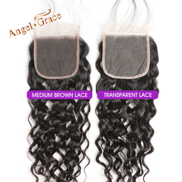 AngelGrace Hair Water Wave Bundles With Closure Remy Human Hair 3 Bundles With Closure Brazilian Hair 2 AngelGrace Hair Water Wave Bundles With Closure Remy Human Hair 3 Bundles With Closure Brazilian Hair Weave Bundles With Closure