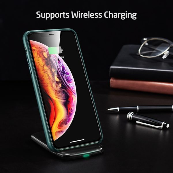 ESR Case for iPhone 11 Pro Max Leather Case Cover Brand Black Green Genuine Leather Protective 4 ESR Case for iPhone 11 Pro Max Leather Case Cover Brand Black Green Genuine Leather Protective Cover for iPhone 11 2019 11pro