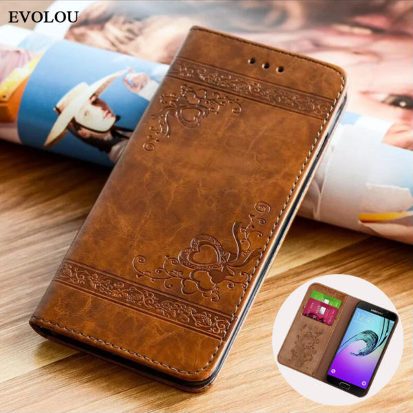 Flip Wallet Leather Case for Samsung Galaxy A7 2017 A5 A3 Cover Embossed Flip Book Cases Flip Wallet Leather Case for Samsung Galaxy A7 2017 A5 A3 Cover Embossed Flip Book Cases for Samsung A5 A3 2016 A310 A510 Bag