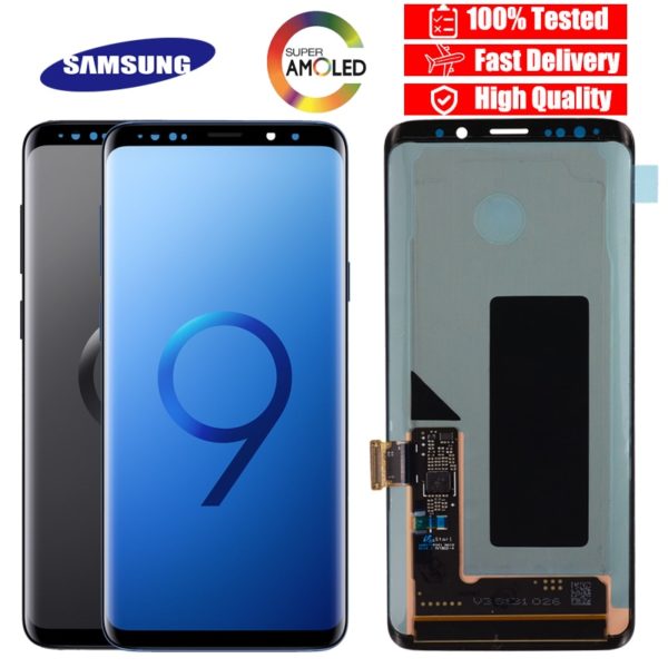 NEW 100 SUPER AMOLED 5 8 LCD Replacement for SAMSUNG Galaxy S9 LCD Touch Screen Digitizer NEW 100% SUPER AMOLED 5.8" LCD Replacement for SAMSUNG Galaxy S9 LCD Touch Screen Digitizer with Frame G960 G960F display