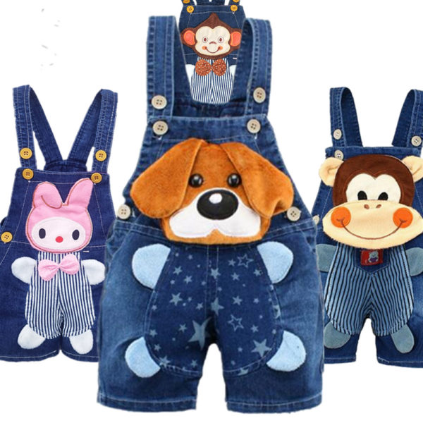 1 2 3 4T Baby Clothing Boys Girls Jeans Overalls Shorts Toddler Kids Denim Rompers Cute 1 2 3 4T Baby Clothing Boys Girls Jeans Overalls Shorts Toddler Kids Denim Rompers Cute Cartoon Bebe Pants Summer Bib Clothes