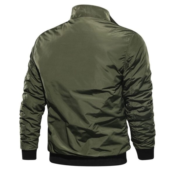 LBL Solid Bomber Jacket Men Casual Autumn Spring Military Pockets Jackets Man Outwear Slim Fit Mens 3 LBL Solid Bomber Jacket Men Casual Autumn Spring Military Pockets Jackets Man Outwear Slim Fit Mens Coat Tracksuit Brand Clothes