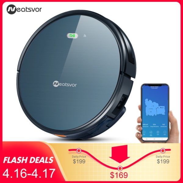 NEATSVOR X500 Robot Vacuum Cleaner 1800PA Poweful Suction 3in1 pet hair home dry wet mopping cleaning NEATSVOR X500 Robot Vacuum Cleaner 1800PA Poweful Suction 3in1 pet hair home dry wet mopping cleaning robot Auto Charge vacuum