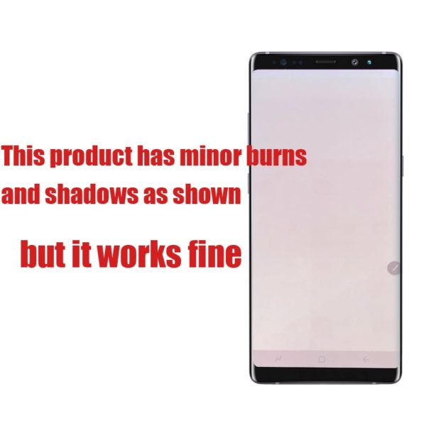 ORIGINAL 6 3 Display with Burn Shadow LCD for SAMSUNG Galaxy Note8 N9500 N950F N900D N900DS 1 ORIGINAL 6.3'' Display with Burn-Shadow LCD for SAMSUNG Galaxy Note8 N9500 N950F N900D N900DS Touch Screen Digitizer with Frame