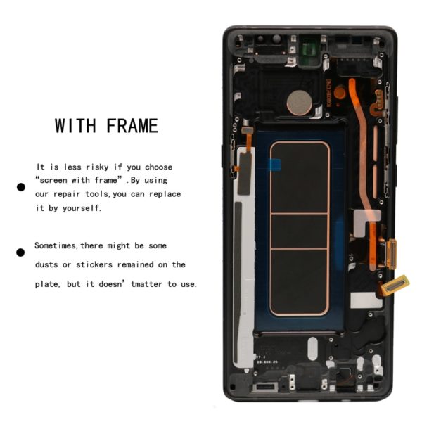 ORIGINAL 6 3 Display with Burn Shadow LCD for SAMSUNG Galaxy Note8 N9500 N950F N900D N900DS 3 ORIGINAL 6.3'' Display with Burn-Shadow LCD for SAMSUNG Galaxy Note8 N9500 N950F N900D N900DS Touch Screen Digitizer with Frame