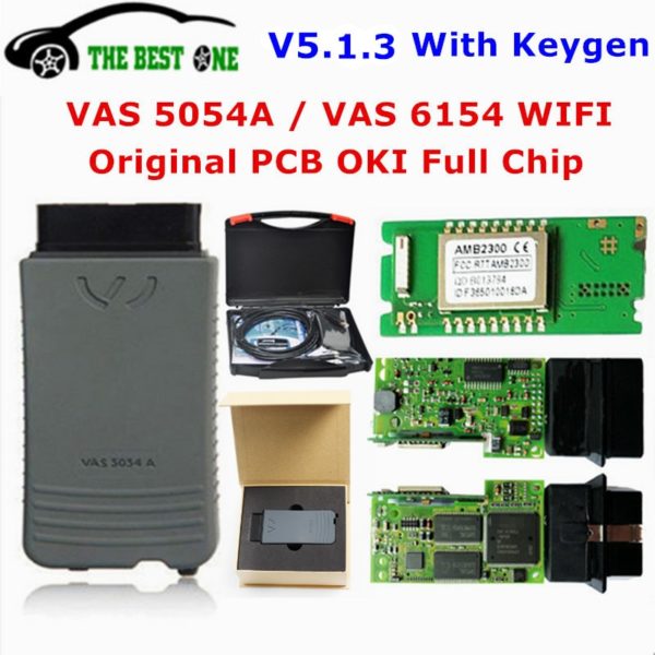 Original OKI VAS 5054A ODIS 5 1 3 Bluetooth AMB2300 VAS 6154 WIFI VAS5054A Full Chip Original OKI VAS 5054A ODIS 5.1.3 Bluetooth AMB2300 VAS 6154 WIFI VAS5054A Full Chip VAS5054 UDS VAS6154 For VAG Diagnostic Tool