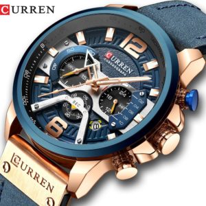 CURREN Watch Men Business Watches Orologio Uomo Leather band Wristwatch Leather Quartz Watch Zegarek Meski Reloj Innrech Market.com