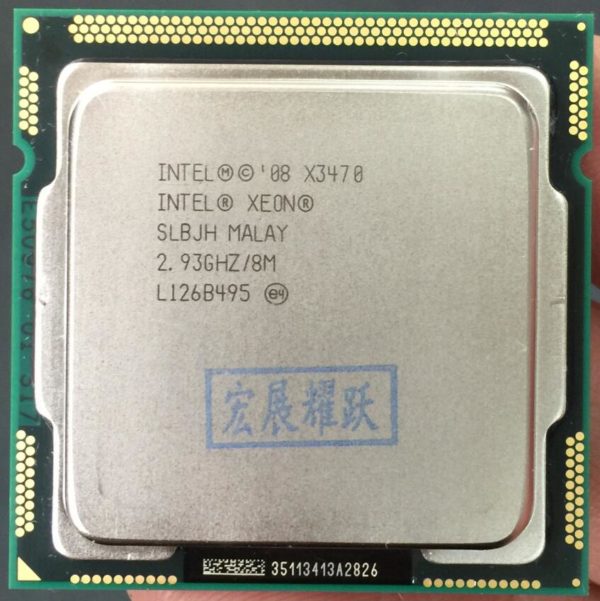 Intel Xeon Processor X3470 Quad Core LGA1156 PC computer CPU 100 working properly Server Processor CPU Intel Xeon Processor X3470 Quad-Core LGA1156 PC computer CPU 100% working properly Server Processor CPU X3470