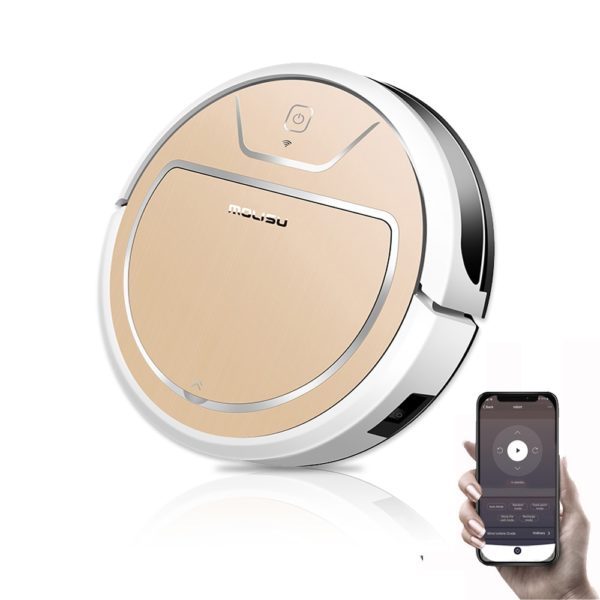 MOLISU V8S PRO robot vacuum cleaner with App control Wet and Dry Sweeping and Mopping 2000pa MOLISU V8S PRO robot vacuum cleaner with App control Wet and Dry Sweeping and Mopping 2000pa suction Autocharge Robot Aspirador