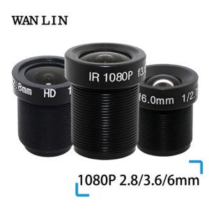 WANLIN 1080P 2 8 3 6 6mm CCTV LENS Security Camera Lens M12 2MP Aperture F1 Innrech Market.com
