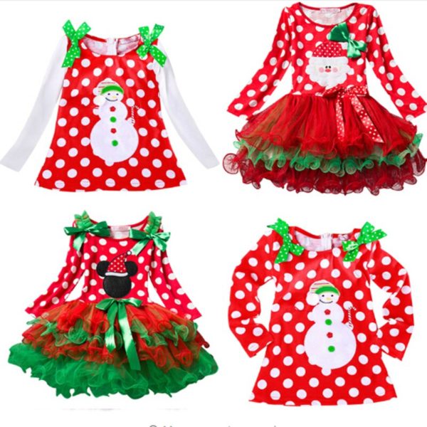 Fancy New Year Baby Girl Carnival Santa Dress For Girls Summer Minnie Mouse Holiday Children Clothing 4 Fancy New Year Baby Girl Carnival Santa Dress For Girls Summer Minnie Mouse Holiday Children Clothing Party Tulle Kids Costume