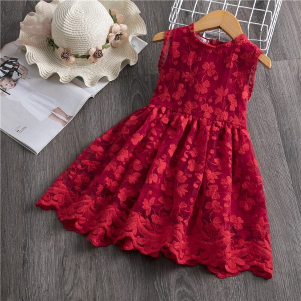 Girls Dress 2019 New Summer Brand Girls Clothes Lace And Ball Design Baby Girls Dress Party 3 Girls Dress 2019 New Summer Brand Girls Clothes Lace And Ball Design Baby Girls Dress Party Dress For 3-8 Years Infant Dresses