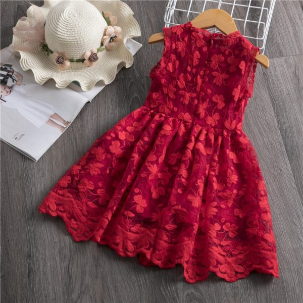Girls Dress 2019 New Summer Brand Girls Clothes Lace And Ball Design Baby Girls Dress Party 4 Girls Dress 2019 New Summer Brand Girls Clothes Lace And Ball Design Baby Girls Dress Party Dress For 3-8 Years Infant Dresses