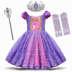 Infant Baby Girls Rapunzel Sofia Princess Costume Halloween Cosplay Clothes Toddler Party Role play Kids Fancy Innrech Market.com