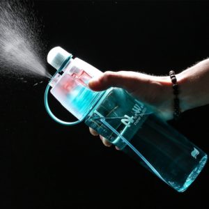 New 400 600Ml 3 Color Solid Plastic Spray Cool Summer Sport Water Bottle Portable Climbing Outdoor Innrech Market.com