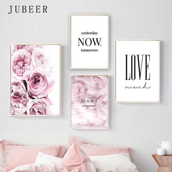 Nordic Style Posters and Prints Flowers Wall Pictures for Living Room Feather Decorative Picture Canvas Prints Nordic Style Posters and Prints Flowers Wall Pictures for Living Room Feather Decorative Picture Canvas Prints Home Decor