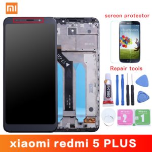 Original For Xiaomi Redmi 5 Plus LCD Display Frame 10 Touch Screen Redmi5 Plus LCD Digitizer Innrech Market.com