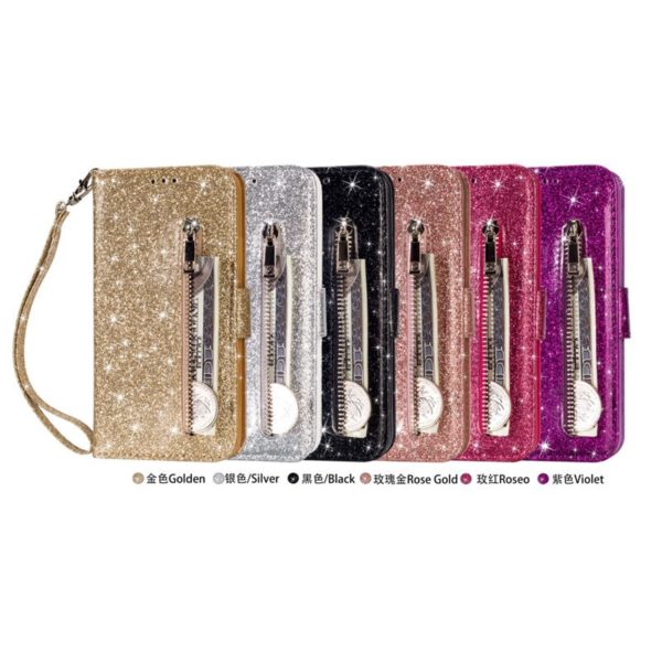 Wallet PU Leather Case For Samsung Galaxy S11 S10 E S9 S8 Plus S6 S7 Edge 5 Wallet PU Leather Case For Samsung Galaxy S11 S10 E S9 S8 Plus S6 S7 Edge Note 10 Pro 8 9 Glitter Silicone Card Slot Flip Cover