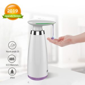 350ml Automatic Soap Dispenser Hand Free Touchless Sanitizer Bathroom Dispenser Smart Sensor Liquid Soap Dispenser for Innrech Market.com