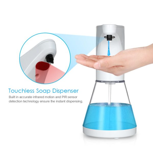 Automatic Alcohol Spray Dispenser Touchless Alcohol Sanitizer Disinfectant Liquid Sope Dispensers IR Sensor Bottle for Bathroom 4 Automatic Alcohol Spray Dispenser Touchless Alcohol Sanitizer Disinfectant Liquid Sope Dispensers IR Sensor Bottle for Bathroom