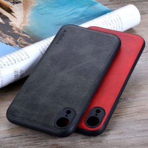 Case for iPhone XR X XS Max Luxury funda Vintage leather Skin cover hoesje for iphone Innrech Market.com
