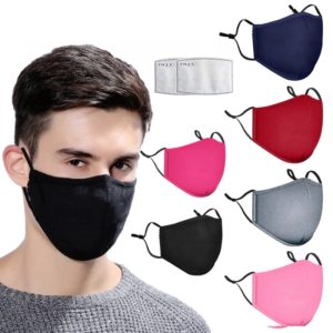1pcs Reusable Washable Breathable Face Mask Cycling Running Facemask Anti Dust Windproof Air Purifying Face Mask Innrech Market.com