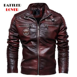 2019 Men s Natural Real Leather Jacket Men Motorcycle Hip Hop Biker Winter Coat Men Warm Innrech Market.com