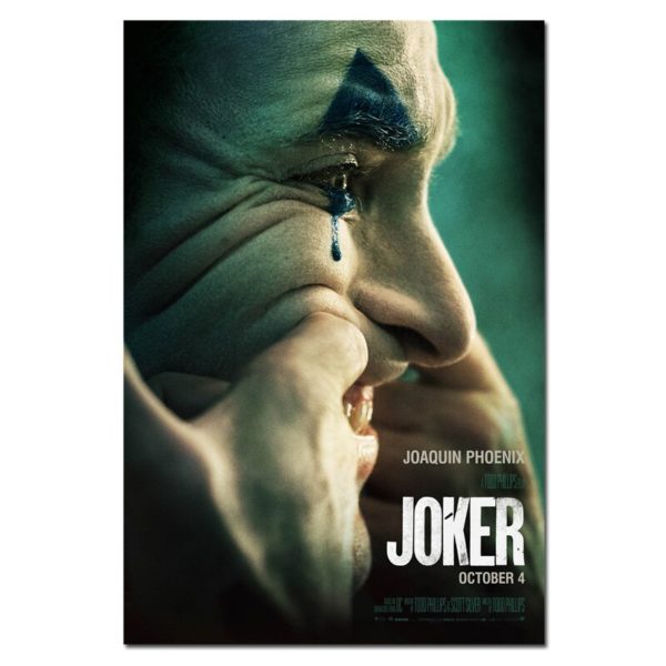 2019 New Movie Joker Silk Poster Joker Origin Movie Art Prints Comics Wall Decor Pictures Batman 2 2019 New Movie Joker Silk Poster Joker Origin Movie Art Prints Comics Wall Decor Pictures Batman Joaquin Phoenix Film Posters