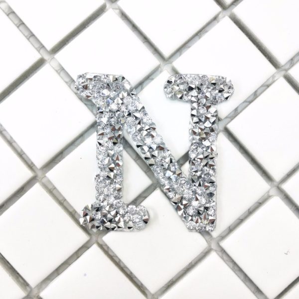 A Z 1PC Rhinestone English Alphabet Letter Mixed Embroidered Iron On Patch For Clothing Badge Paste 3 A-Z 1PC Rhinestone English Alphabet Letter Mixed Embroidered Iron On Patch For Clothing Badge Paste For Clothes Bag Pant shoes