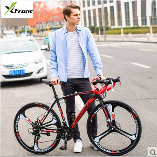 New brand carbon steel frame 700C wheel 21 27 speed disc brake road bike outdoor sport 1 New brand carbon steel frame 700C wheel 21/27 speed disc brake road bike outdoor sport cycling bicicletas racing bicycle