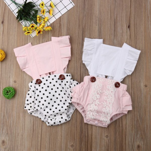 Newborn Infant Baby Girl Clothes Lace Splice Romper Backless Jumpsuit Outfit Sunsuit Baby Clothing 3 Newborn Infant Baby Girl Clothes Lace Splice Romper Backless Jumpsuit Outfit Sunsuit Baby Clothing