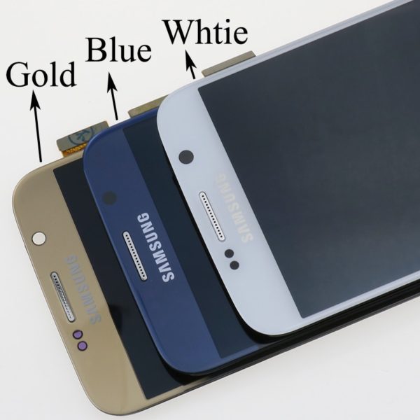 ORIGINAL 5 1 Super AMOLED Replacement LCD S6 for SAMSUNG GALAXY S6 G920 SM G920F G920F 2 ORIGINAL 5.1'' Super AMOLED Replacement LCD S6 for SAMSUNG GALAXY S6 G920 SM-G920F G920F G920FD Touch Screen Digitizer Assembly