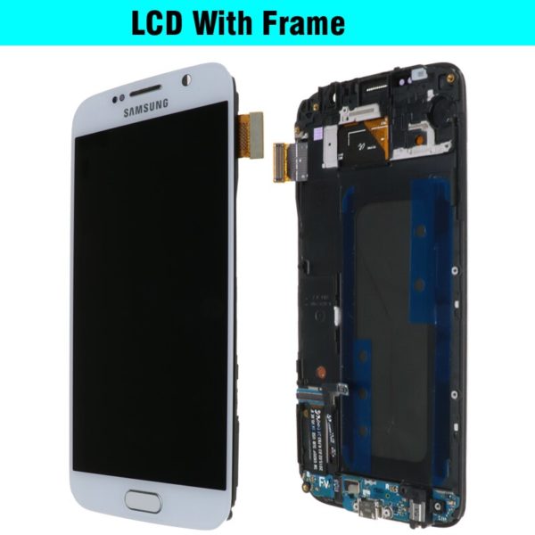 ORIGINAL 5 1 Super AMOLED Replacement LCD S6 for SAMSUNG GALAXY S6 G920 SM G920F G920F 4 ORIGINAL 5.1'' Super AMOLED Replacement LCD S6 for SAMSUNG GALAXY S6 G920 SM-G920F G920F G920FD Touch Screen Digitizer Assembly